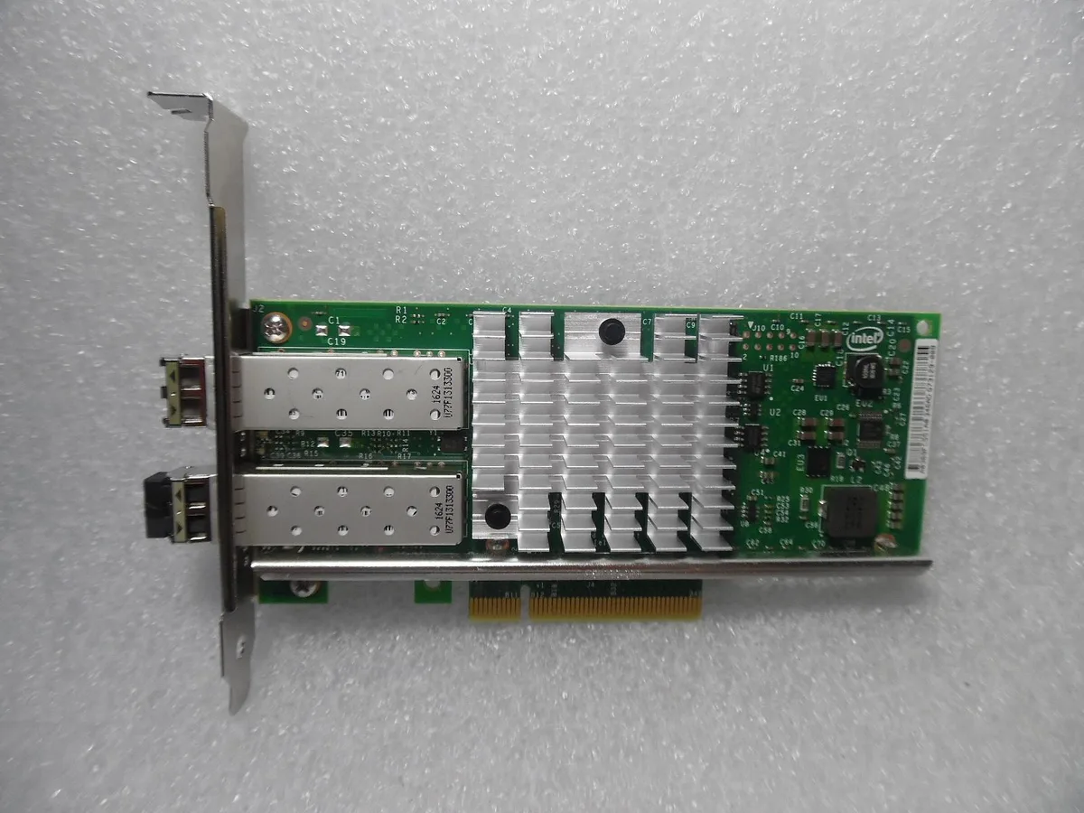 DELL DELL X520-DA2 10 Gbps Dual-Port SFP+ PCIe x8 Expansion Card — ürün fotoğrafı