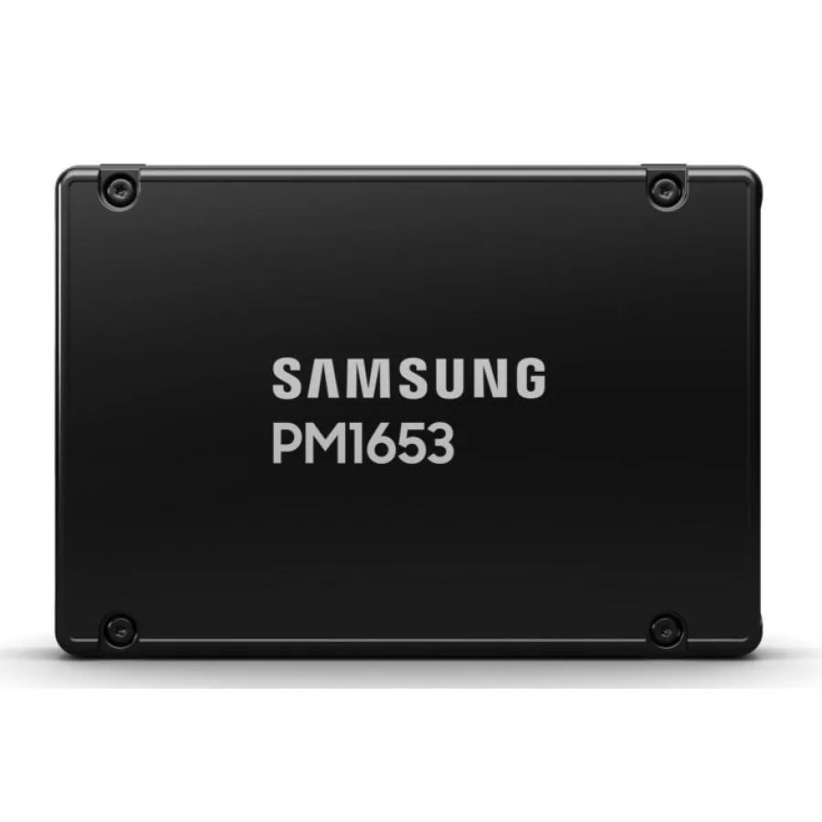 SAMSUNG SAMSUNG PM1653 960GB SAS 24.0 Gbps Enterprise SSD MZILG960HCHQ-00A07 — photo du produit