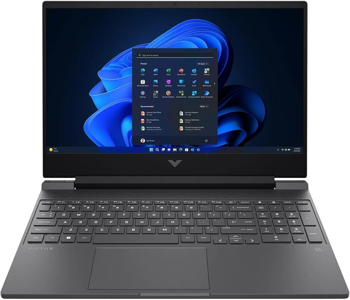 HP HP Victus 15 Raider gaming laptop Black 32GB 2TB — product photo