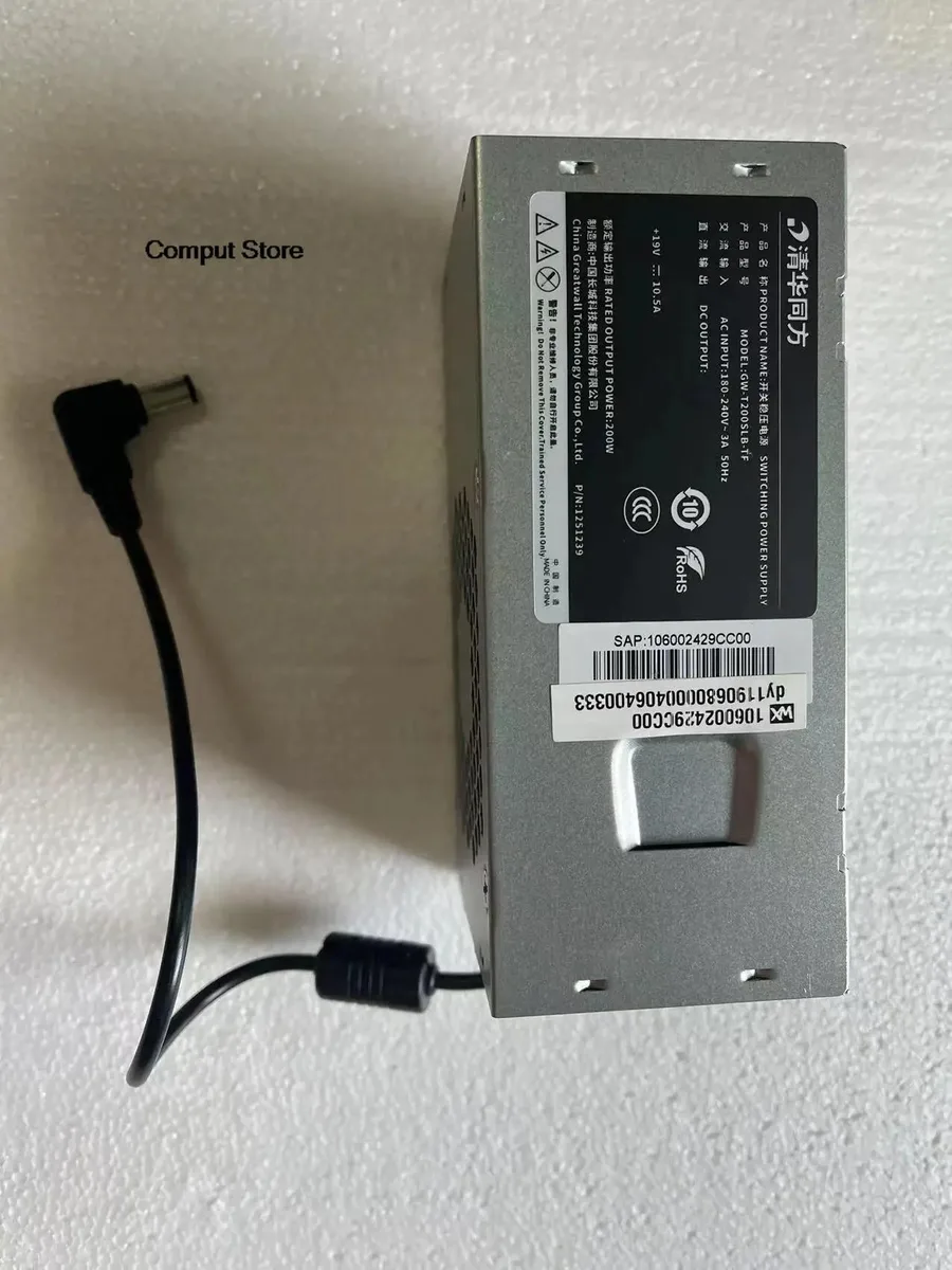 Compact ATX power supply unit with metal casing