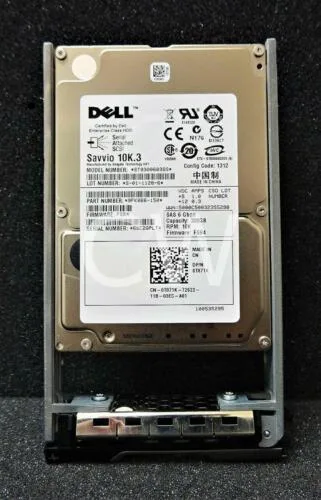 DELL DELL ST9300603SS 300GB 10000 RPM 16 MB 2.5" SAS internal hard drive — termékfotó