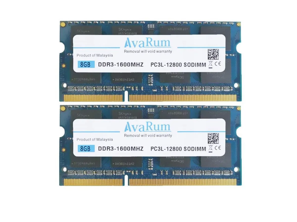 Avarum Avarum 16GB (2 x 8GB) DDR3L-1600 SODIMM 2Rx8 for HP ENVY 24-n003ny — ภาพสินค้า