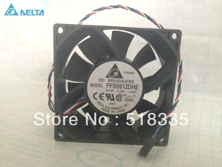 New Ocean Tech 92 mm CPU air cooler with axial fan and heatsink, 12 V 3.72 A