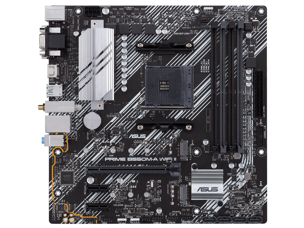 ASUS ASUS PRIME B550M-A WIFI II AMD motherboard — product photo