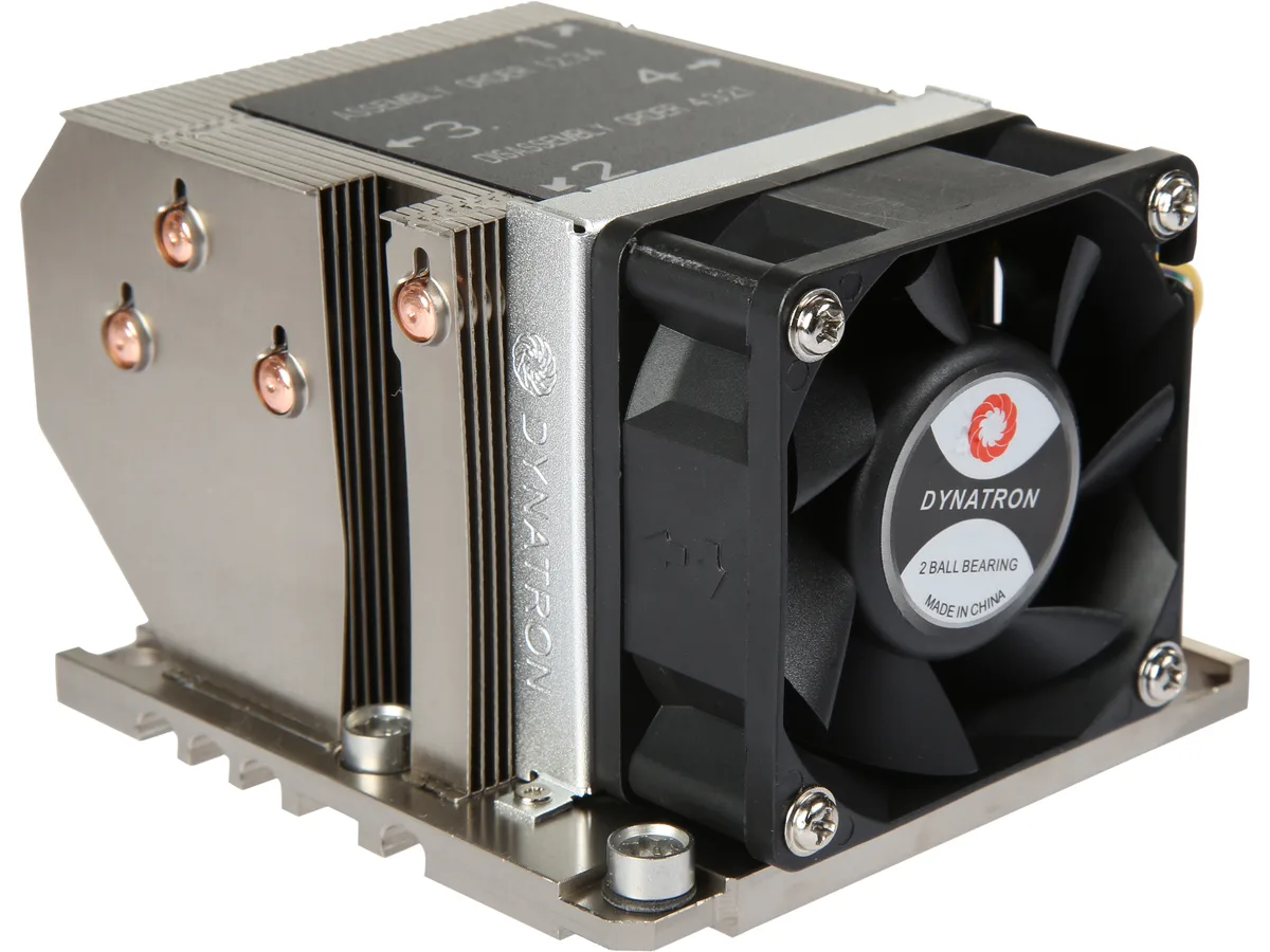 Dynatron Dynatron B13 CPU cooler FCLGA3647 60mm PWM 2-ball — photo du produit
