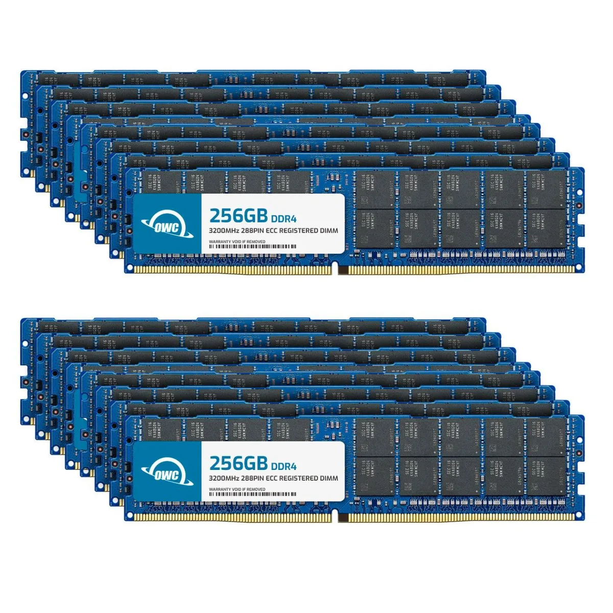OWC OWC 4TB (16×256GB) DDR4 3200 CL22 8Rx4 ECC Registered RDIMM Kit — foto del prodotto