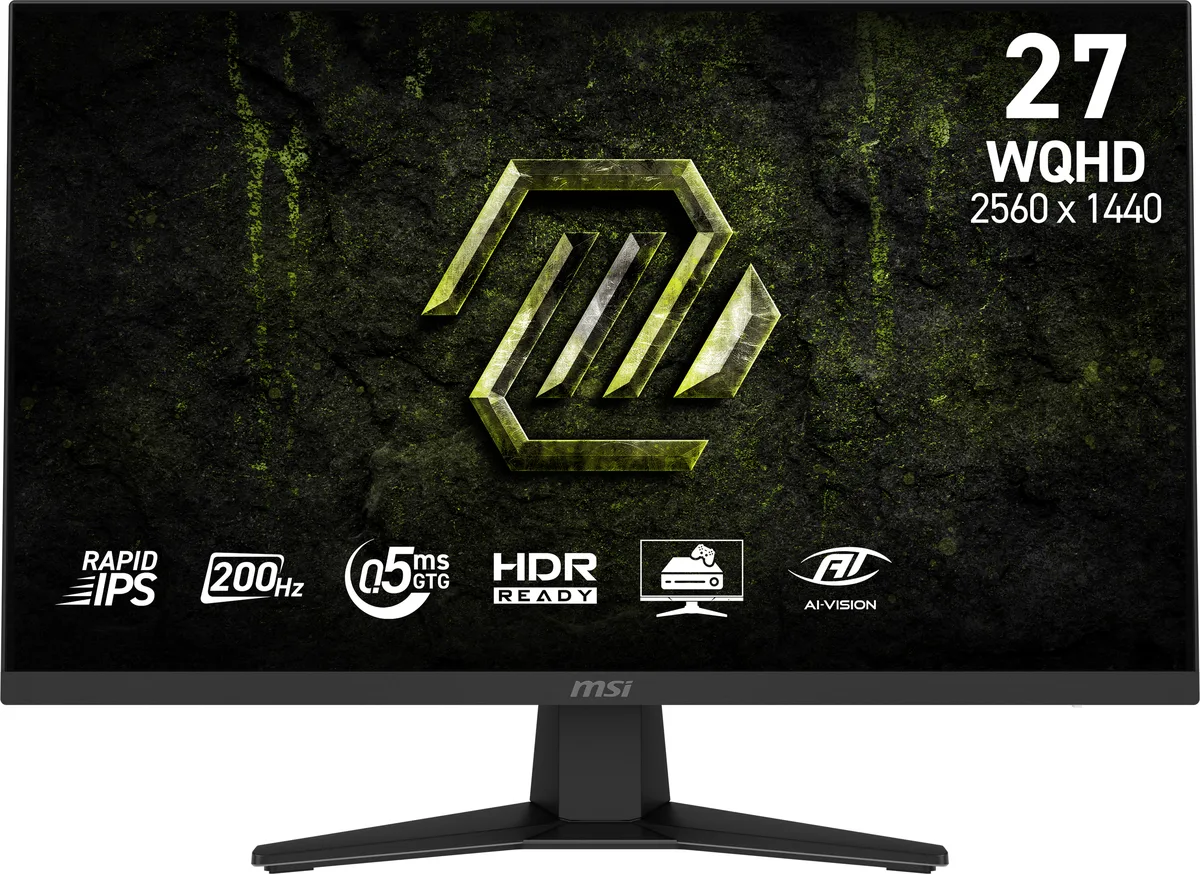 MSI MSI MAG 274QF E20 27" 200 Hz gaming monitor — product photo