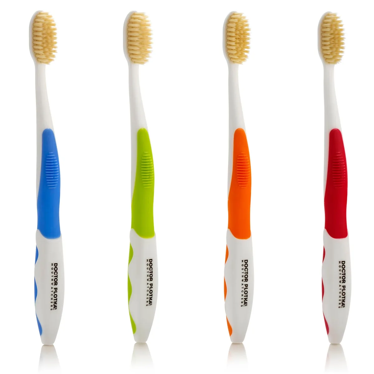  Dr Plotkas Soft Bristle Flossing Toothbrush Manual 4 Pack — product photo