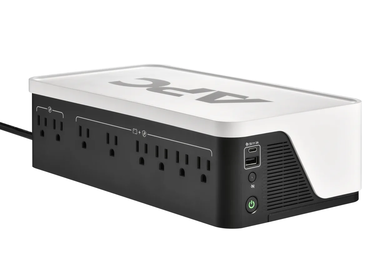 APC APC BE1050G3 UPS 1050VA 600W 120V 8 NEMA 5-15R USB A+C — product photo