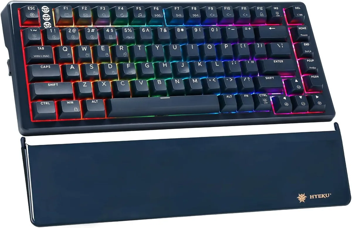 BFKK BFKK 83-Key TKL Hot-Swappable Red Switch Gaming Keyboard — fotografia produktu