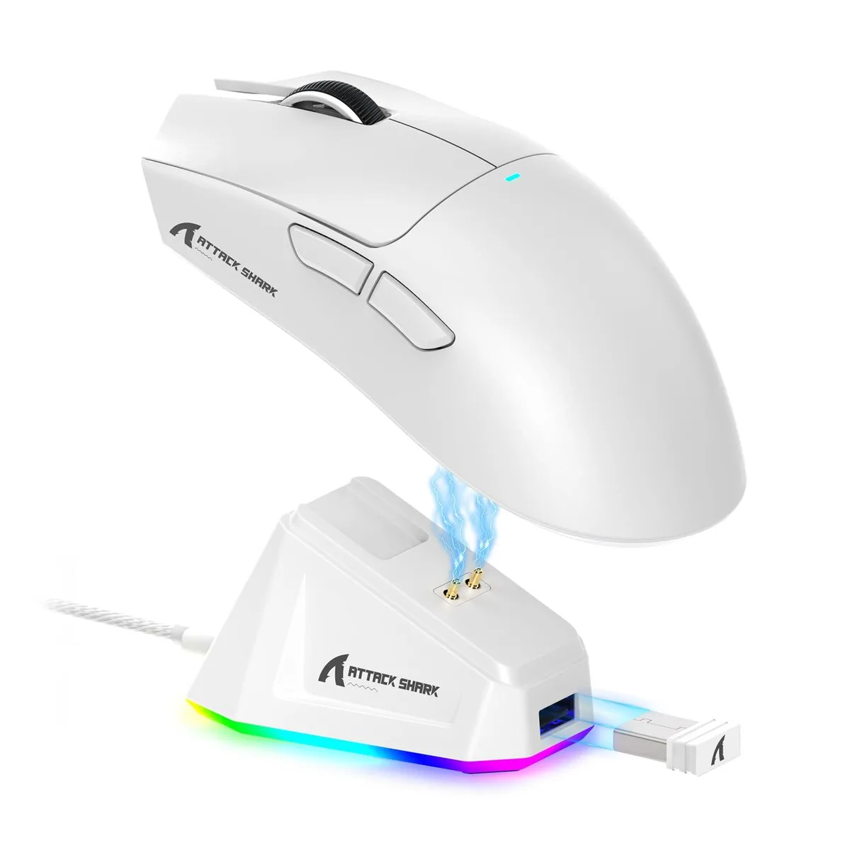Attack Shark Attack Shark X11 gaming mouse 62g PAW3311 22000 DPI tri-mode — produktbild