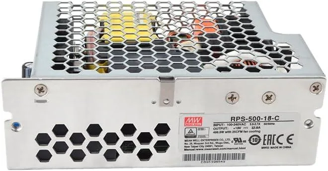 NShi NShi Server Chassis RPS-500-18-C 18V 27.8A 500.4W — fotografija izdelka