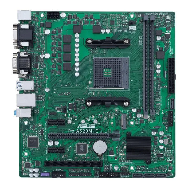 ASUS ASUS PRO A520M-C/CSM AMD motherboard — product photo