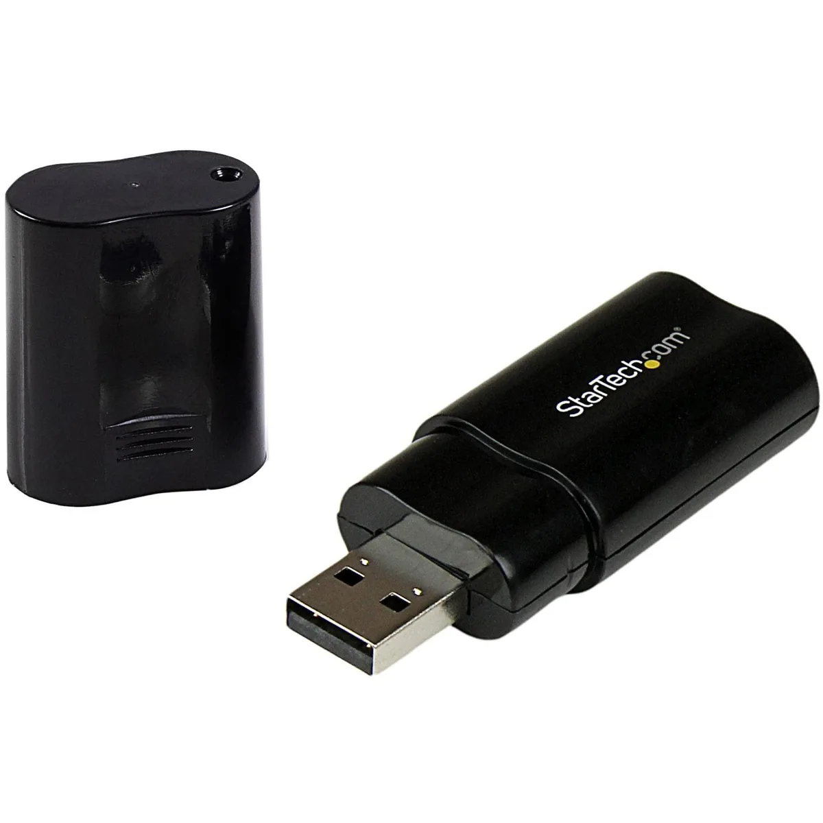  StarTech.com ICUSBAUDIOB USB Sound Card 3.5mm Black TAA — foto produk
