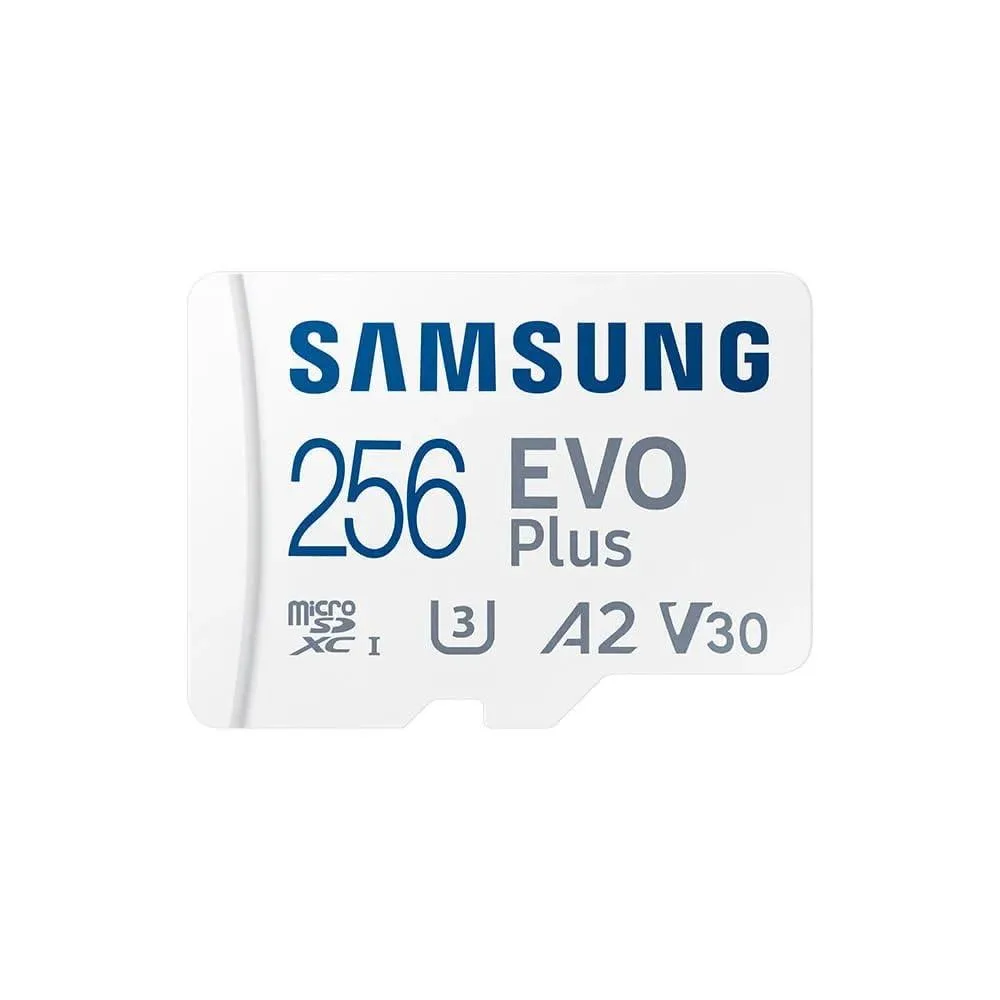 SAMSUNG SAMSUNG MB-MC256SA/EU 256 GB microSD card with SD adapter — vörumynd
