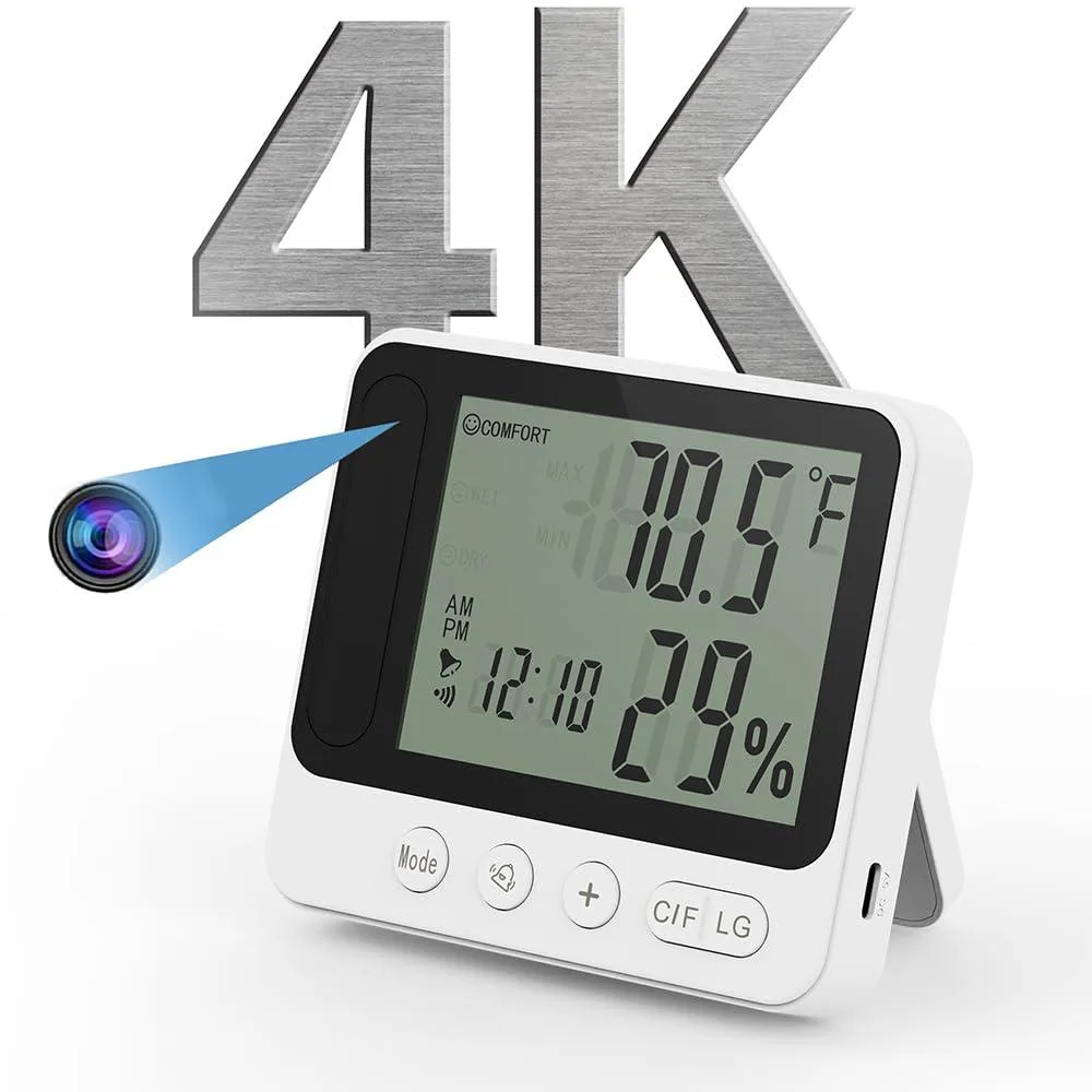  Mi KP-08 1440p Hidden Camera Clock 2.4G 5G — fotografie produktu
