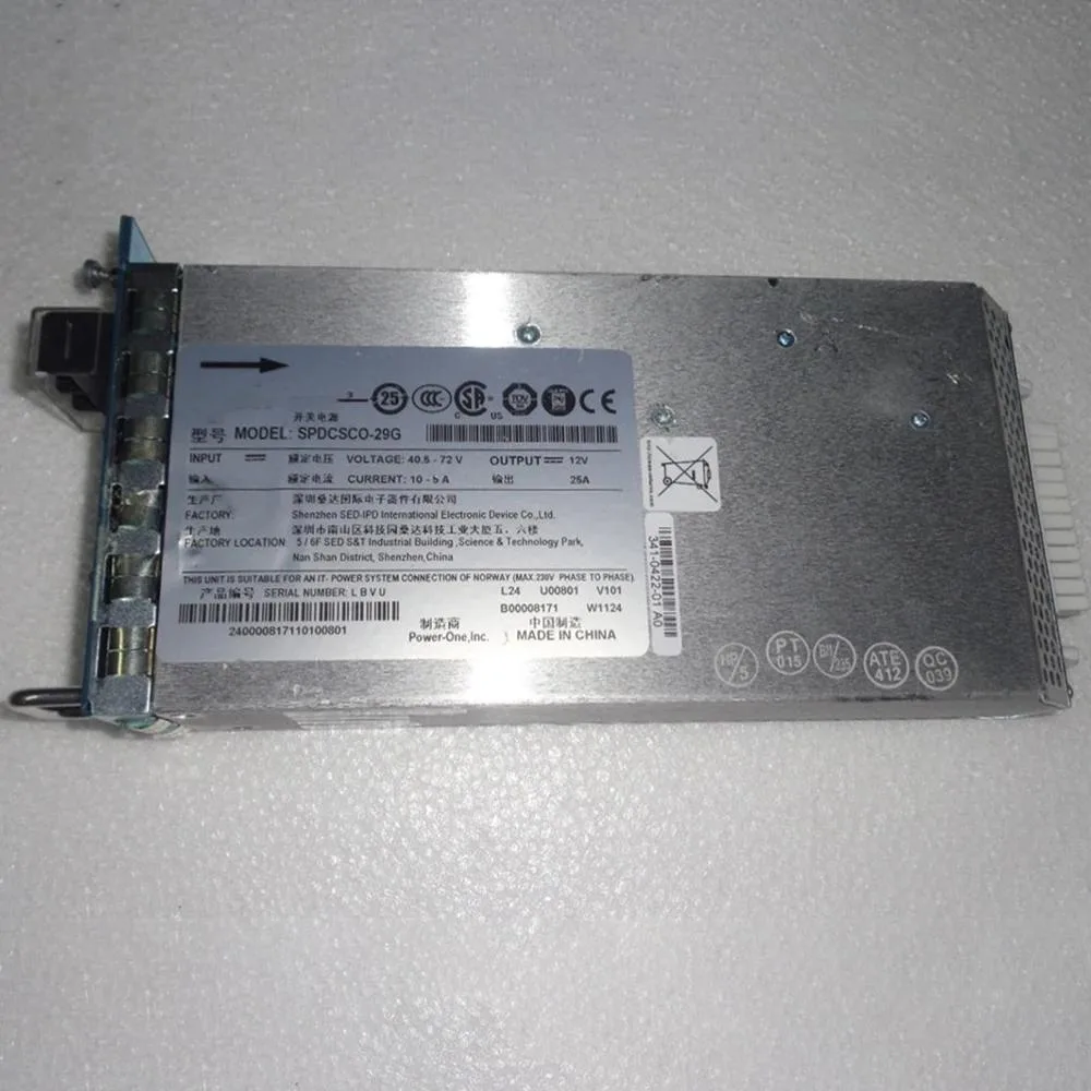 KHACHIMO 300W DC power supply for WS-C4948-S/E switches