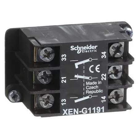 SQUARE D SQUARE D XENG1191 22 mm 10A 600V 2NO/1NC EarlyClose — zdjęcie produktu