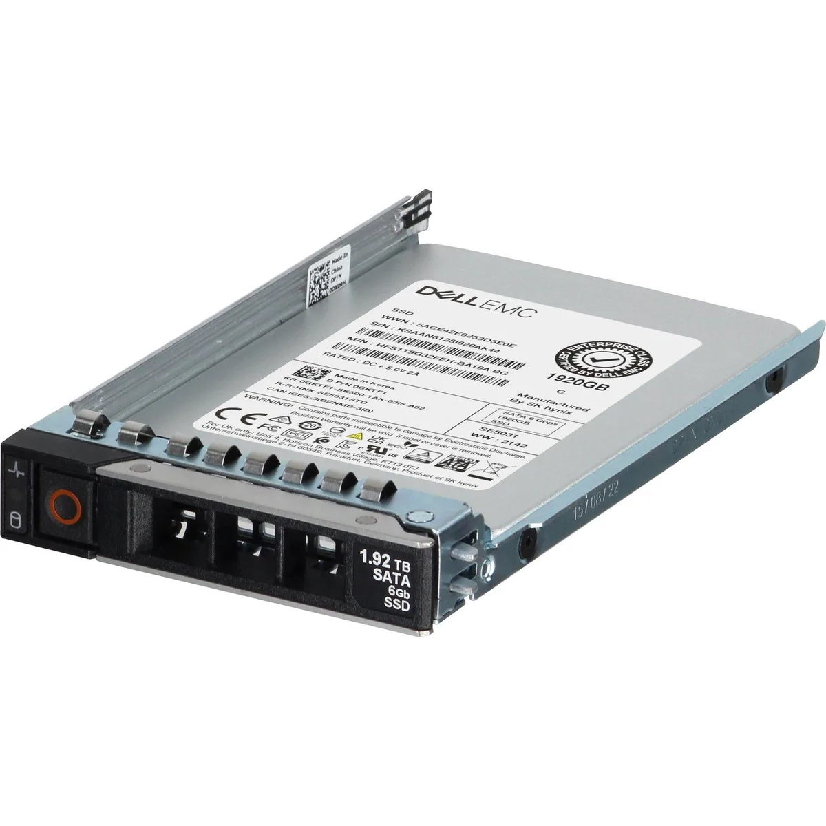 Dell 1.92TB 2.5 inch SATA enterprise SSD SE5031 GKTF1