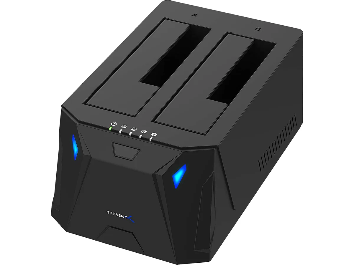 Sabrent Sabrent EC-HD2B dual-bay USB 3.0 SATA dock for 2.5 & 3.5in drives — ürün fotoğrafı