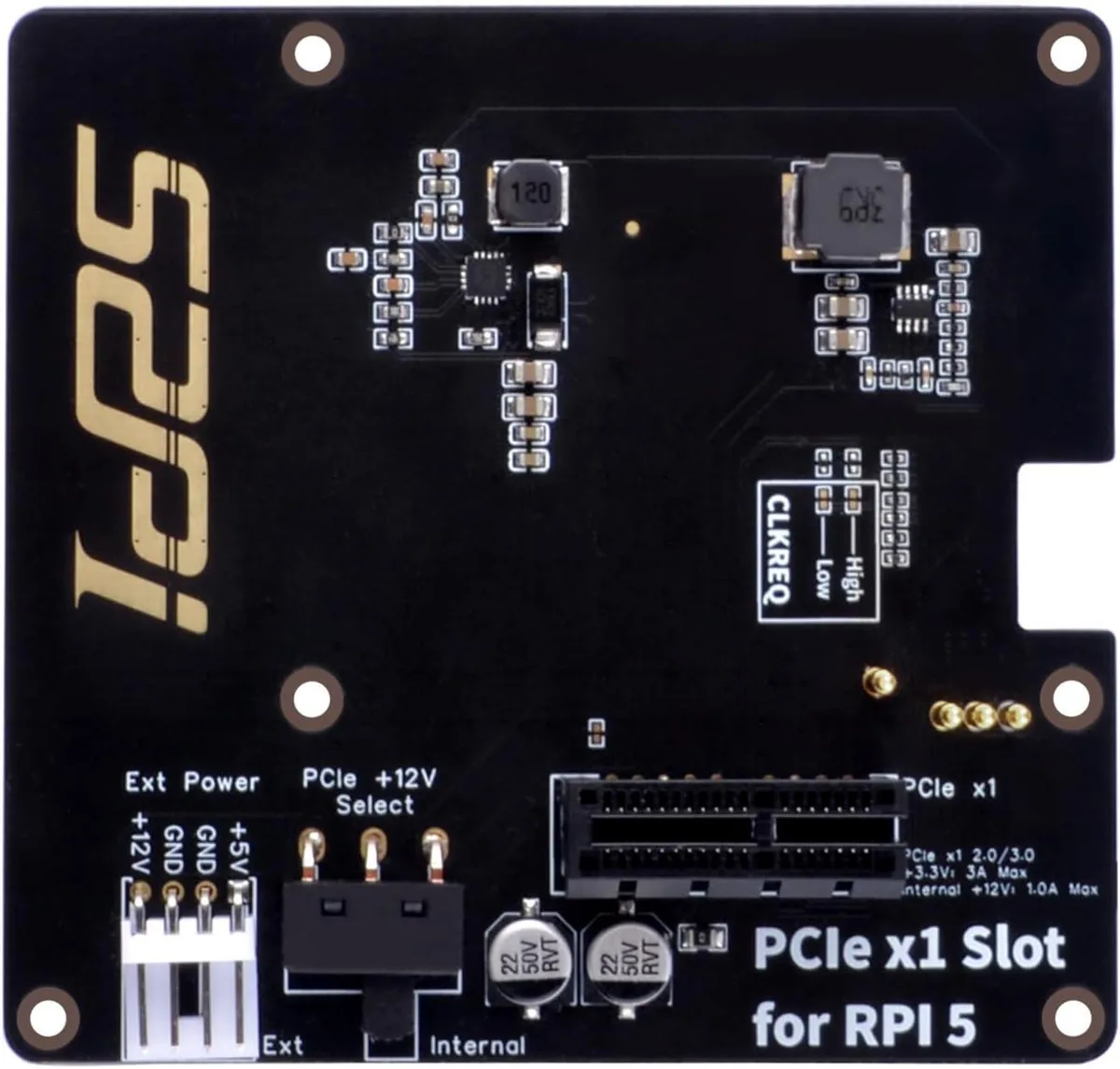 MCDODO MCDODO P02 PCIe x1 Expansion Board for Raspberry Pi 5 — foto produk