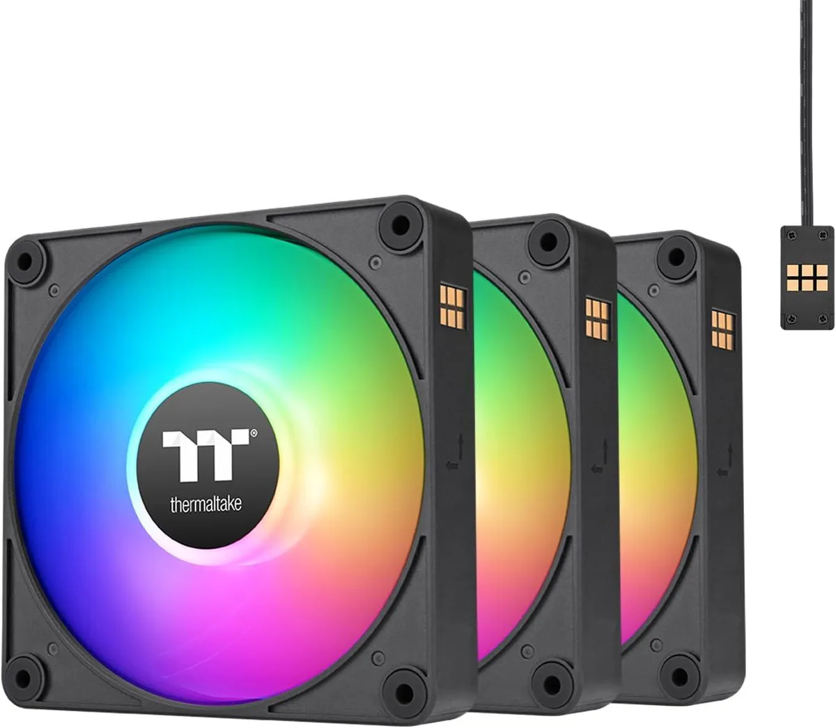 Thermaltake Thermaltake CT140 EX ARGB Reverse 3-Fan Pack 140mm CL-F193-PL14SW-A — 商品照片