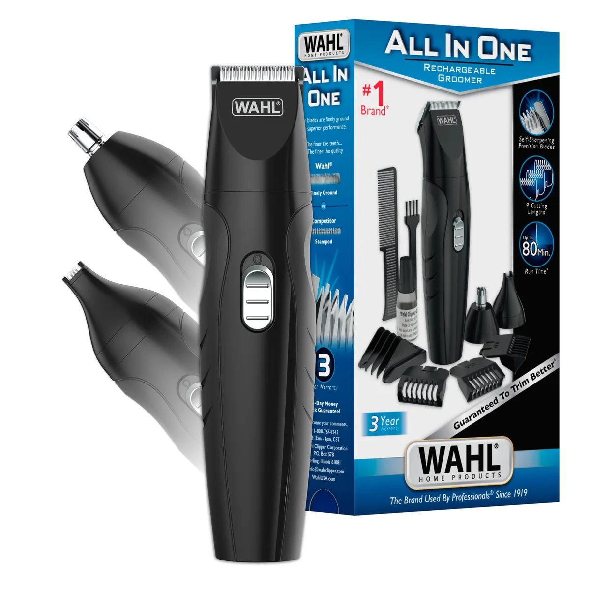  Wahl 9685-200 All-in-One Cordless Trimmer for Men — product photo