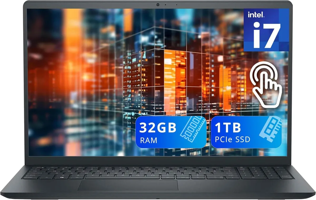 DELL DELL Inspiron 3530 15.6" FHD Touchscreen i7-1355U 32GB 1TB business laptop — תמונת המוצר