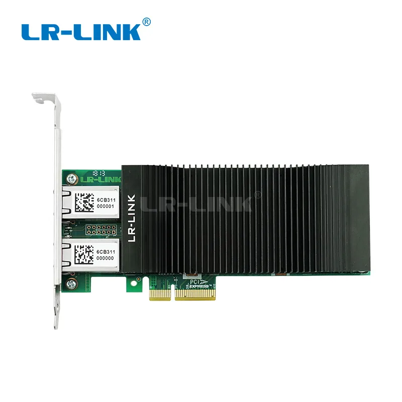 LR-LINK LR-LINK LRES2002PT-POE Dual Port PoE+ Gigabit Network Card — produktfoto