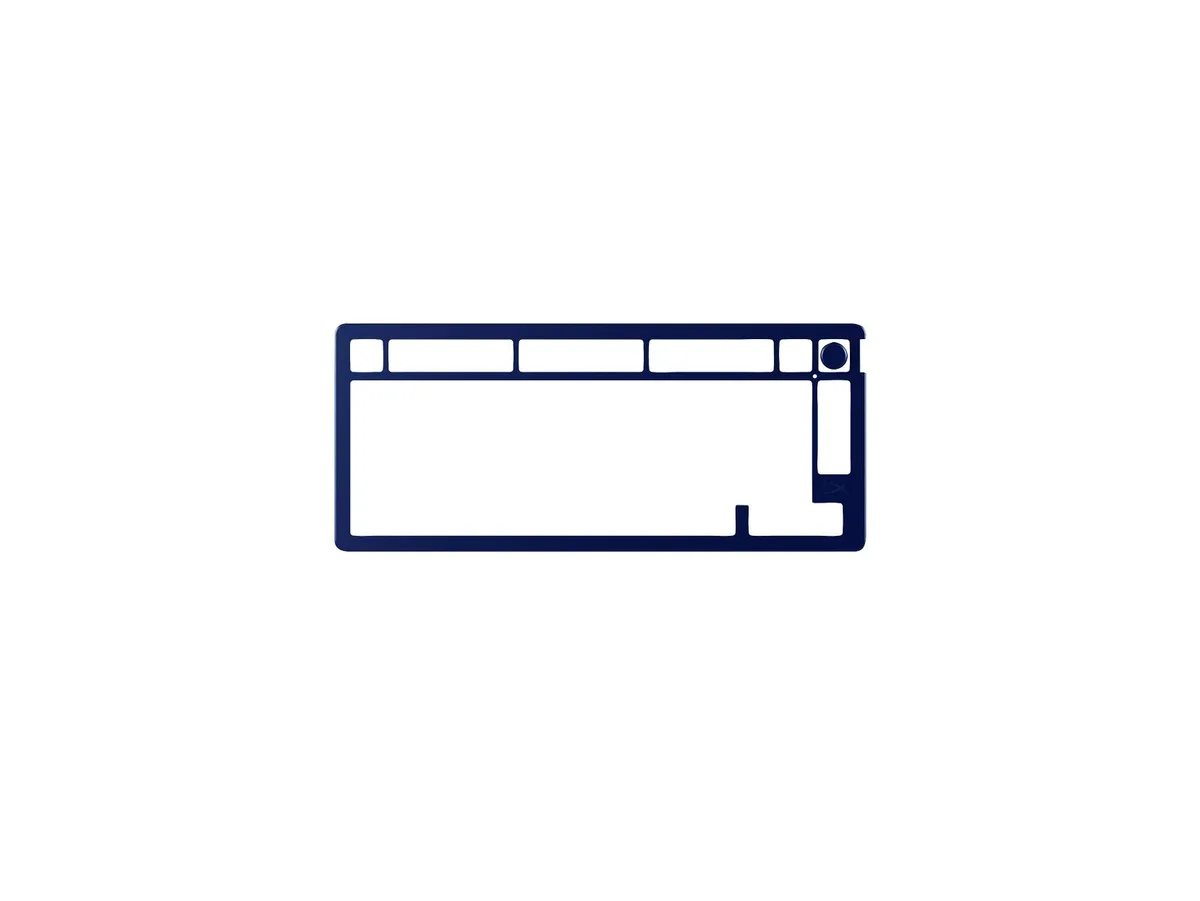 HP HP HyperX Alloy Rise Top Plate Navy Blue 85U10AA gaming keyboard — toote foto