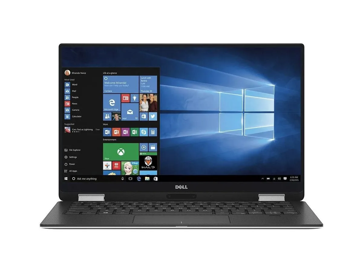 DELL DELL XPS 13 9365 13.3" FHD Touchscreen 2-in-1 Laptop i7-7Y75 1TB 8GB — 제품 사진