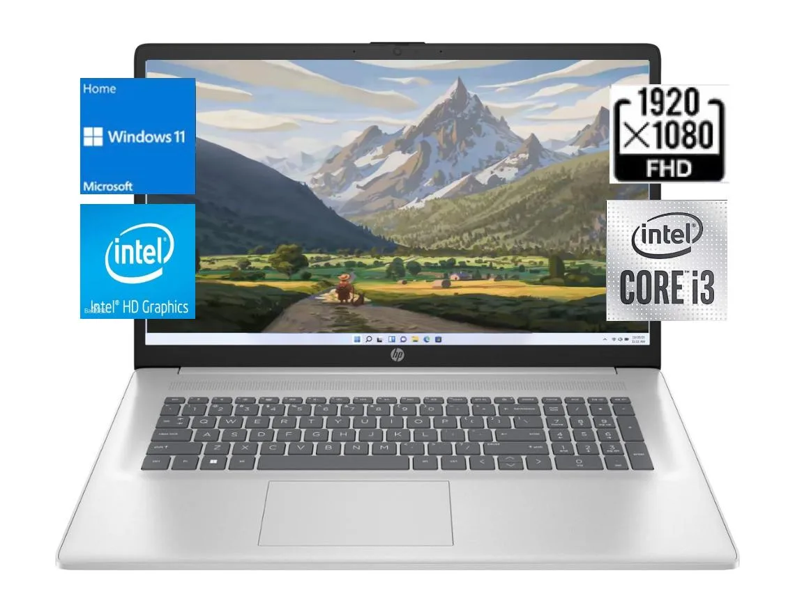 HP HP 17-cn2083dx laptop 17.3" FHD i3-1215U 32GB 1TB SSD — product photo