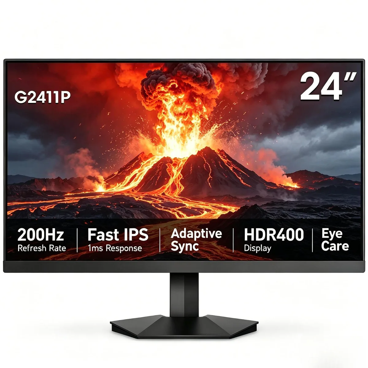 CUNPU CUNPU G2411P 24" 200Hz Fast IPS gaming monitor — product photo