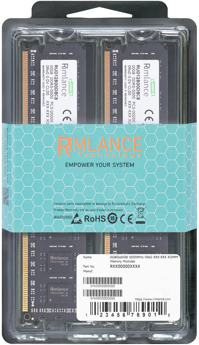 Two green DDR3L desktop memory modules with black heat spreaders and gold contacts