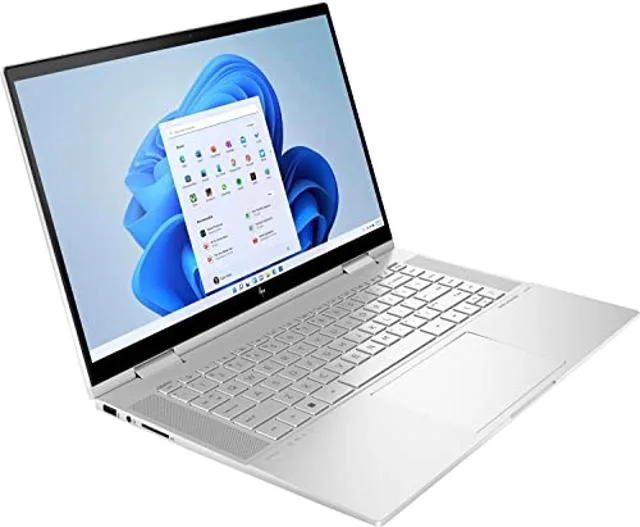 HP HP ENVY x360 2-in-1 Laptop 15-ew0023dx Core i7-1255U 16 GB 512 GB NVMe 15.6" FHD IPS Touch Natural Silver — снимка на продукта