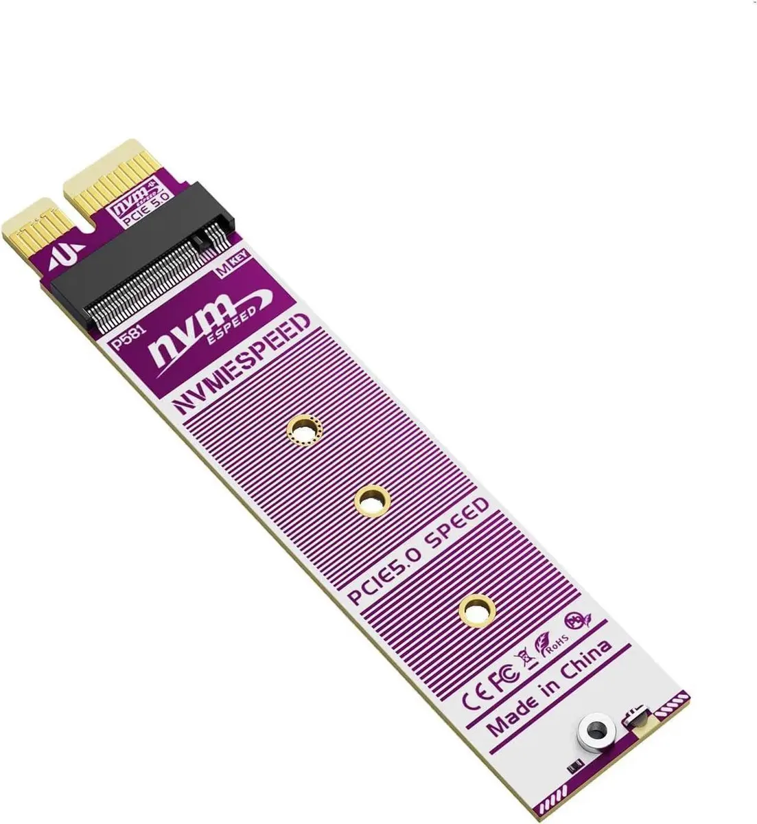 SMUGDESK SMUGDESK PCIe 5.0 X1 to M.2 NVMe Adapter Card 2230 2242 2280 — zdjęcie produktu