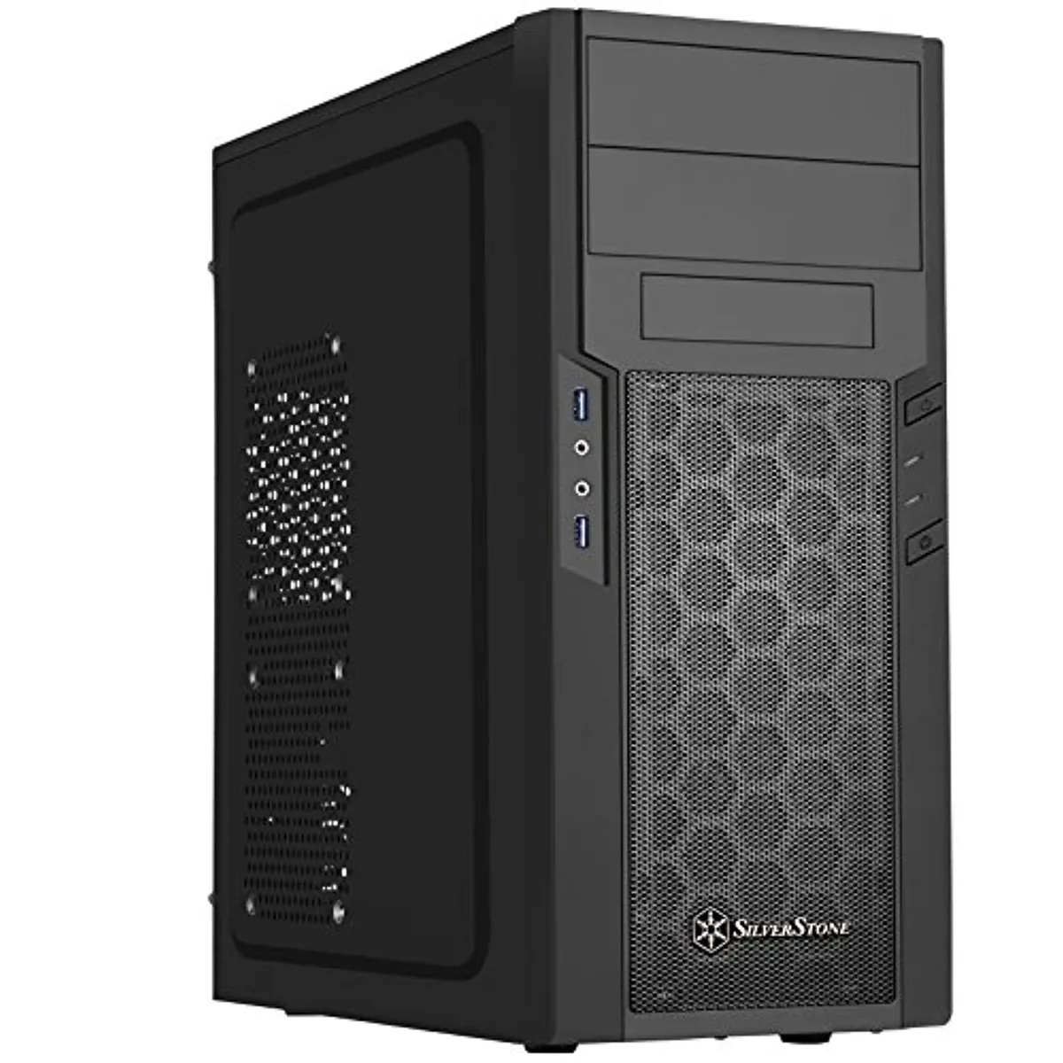 Silverstone Technology Silverstone Technology PS13B ATX Tower PC Case 2 x 5.25 Bays — produktfoto