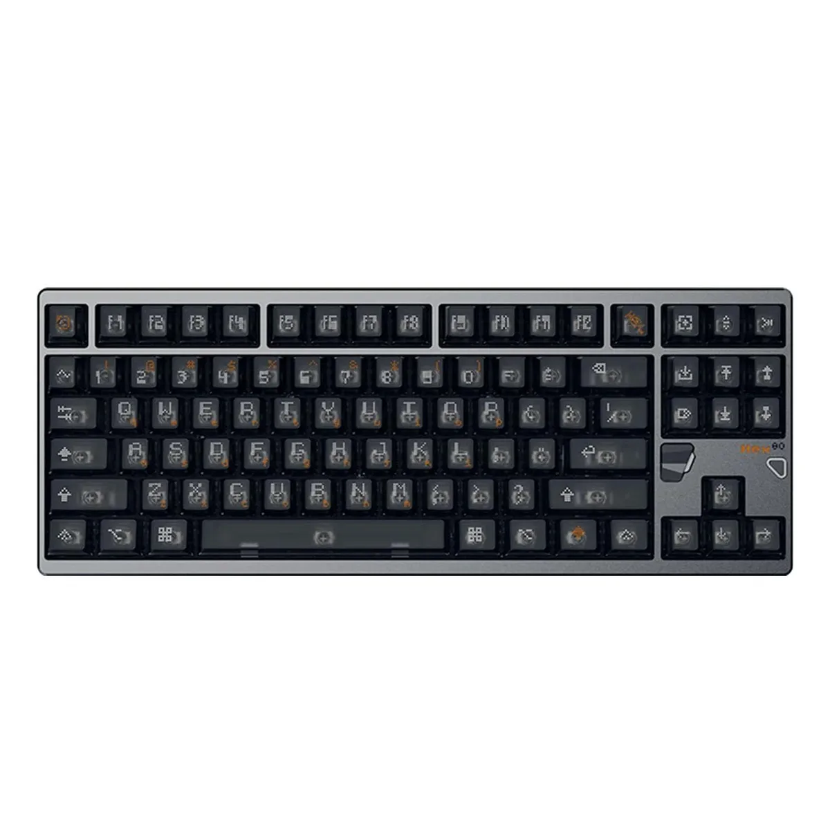 Vszerda Vszerda x QK Hex80 HE 80% TKL Aluminum Magnetic Gaming Keyboard (Gery) — 商品写真