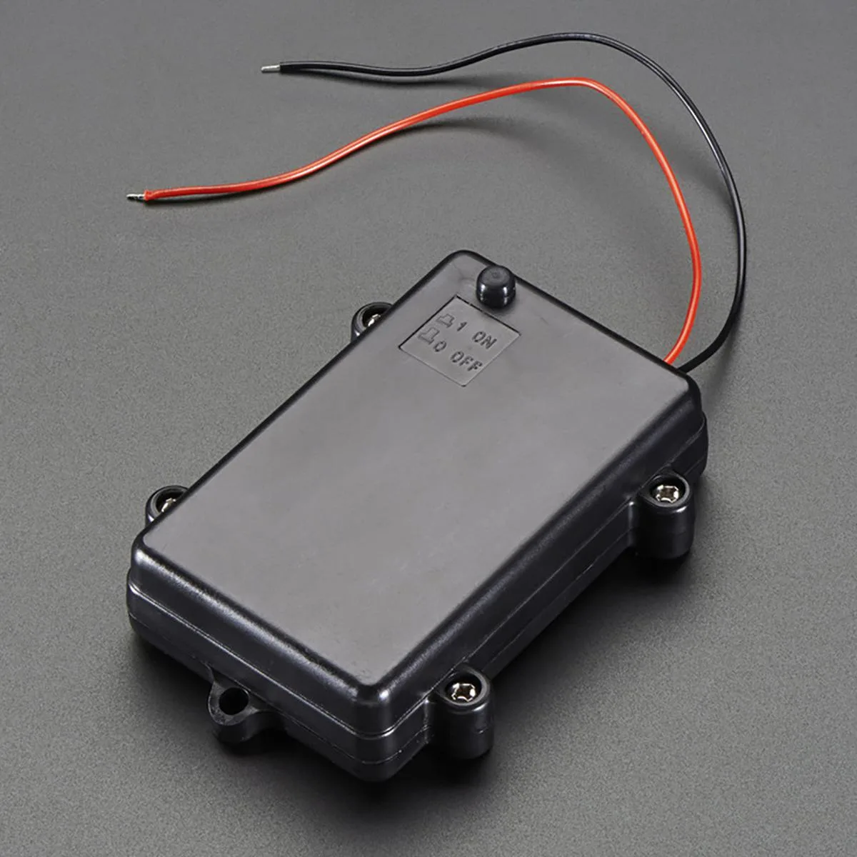Adafruit Adafruit Waterproof 3xAA Battery Holder 50mm 36g — foto produk