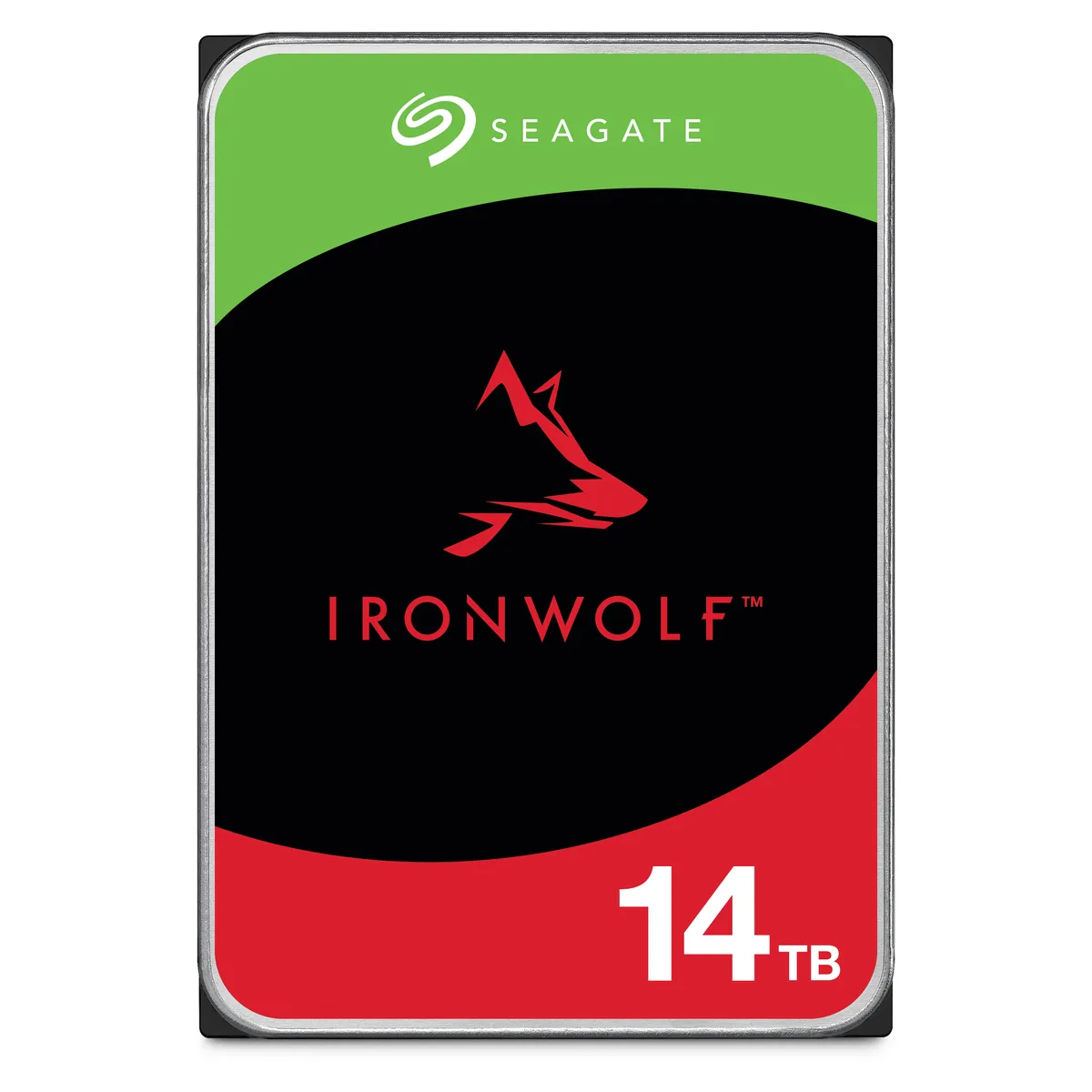 Seagate Seagate IronWolf ST14000VN0008 14TB 7200 RPM 256MB SATA 3.5" internal hard drive — product photo