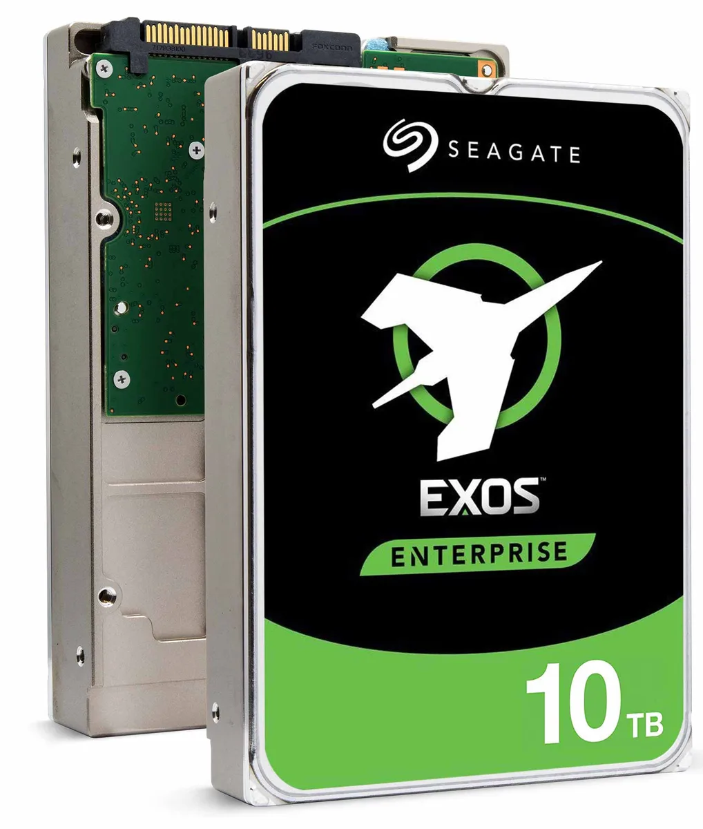 Silver 3.5 inch enterprise hard drive bare unit