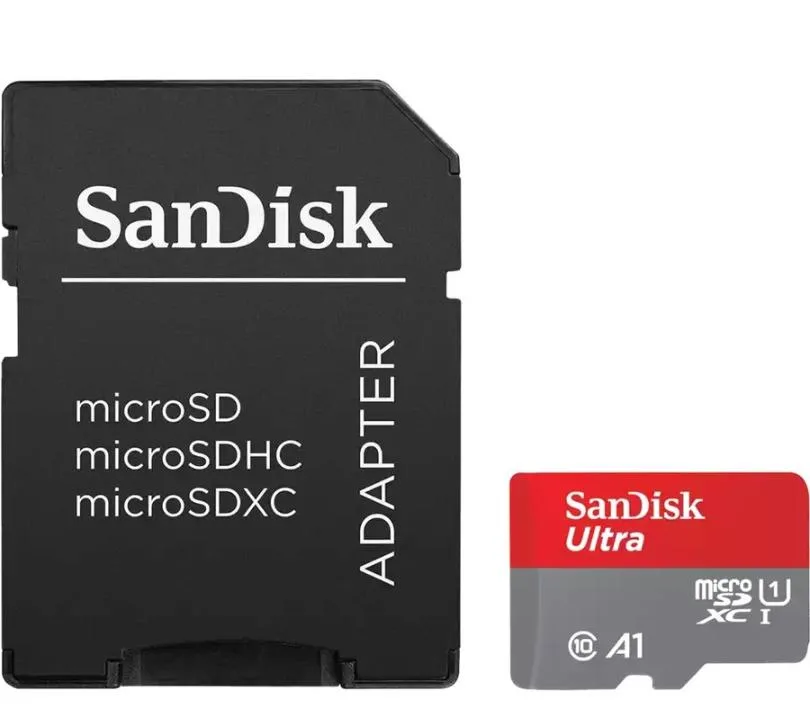SanDisk SanDisk Ultra 128 GB microSDXC 140 MB/s read 10 MB/s write — תמונת המוצר