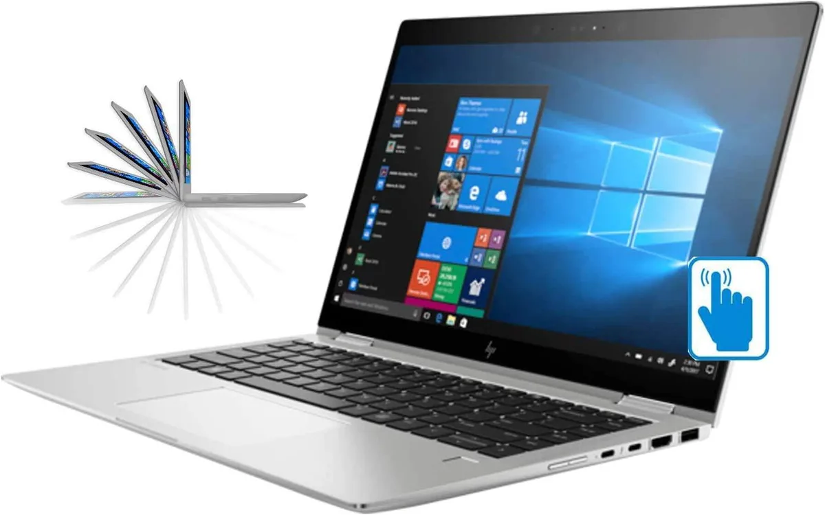 HP HP EliteBook x360 1040 G5 G6 2-in-1 laptop i5-8350U 1TB SSD 8GB DDR4 13.3" FHD — снимка на продукта