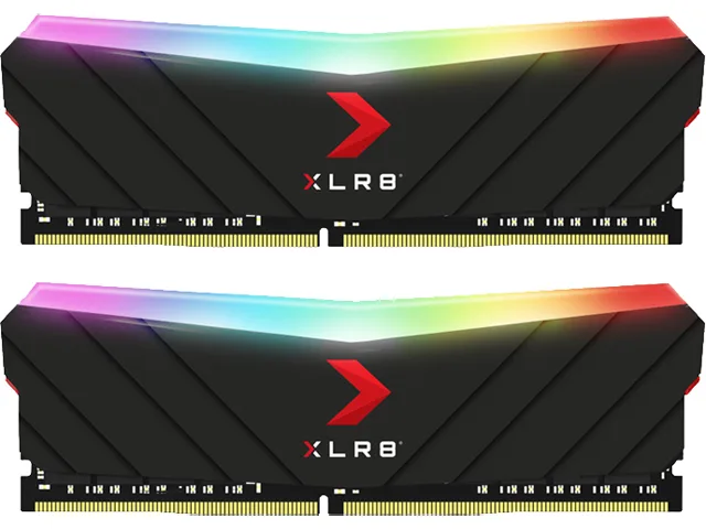 PNY Technologies, Inc. PNY Technologies, Inc. MD32GK2D4320016XRGB 32GB (2 x 16GB) DDR4 3200 desktop RAM — product photo