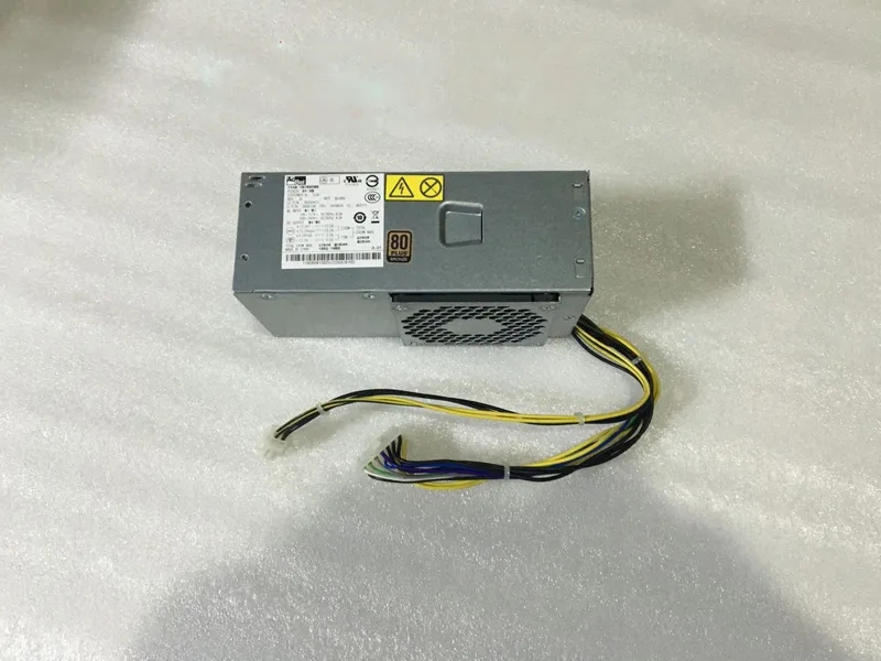 Lenovo 180W 14-pin SFF power supply unit, matte black metal casing