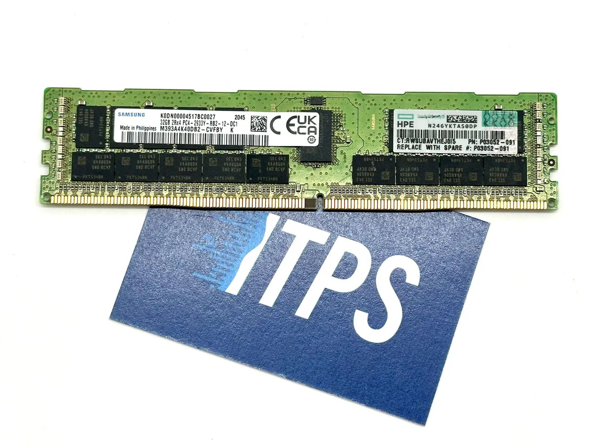 HPE HPE P00924-B21 32GB DDR4 288-Pin SmartMemory Upgrade — preces foto