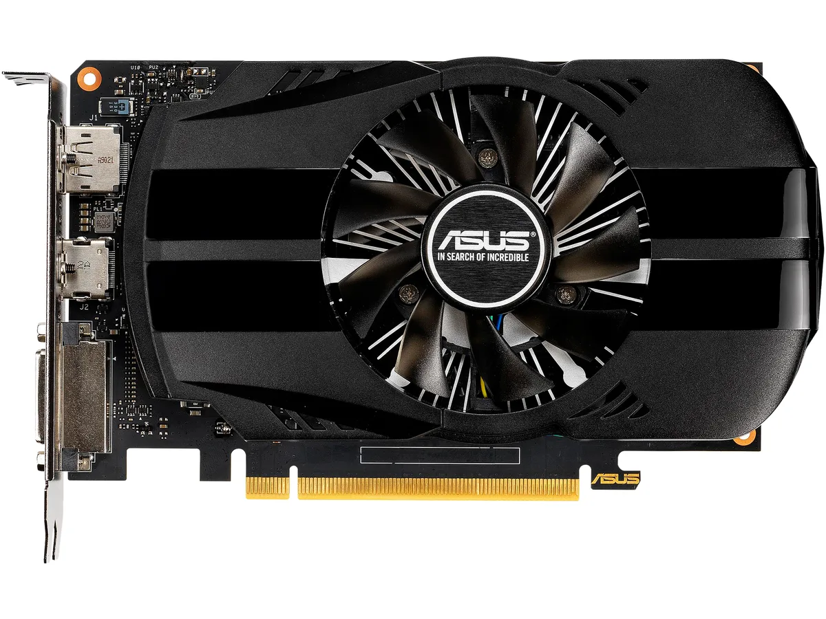 ASUS ASUS PH-GTX1650-O4G GeForce GTX 1650 4GB graphics card — photo du produit