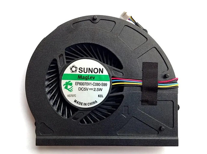 Black 4-pin Maglev CPU fan for Lenovo G360