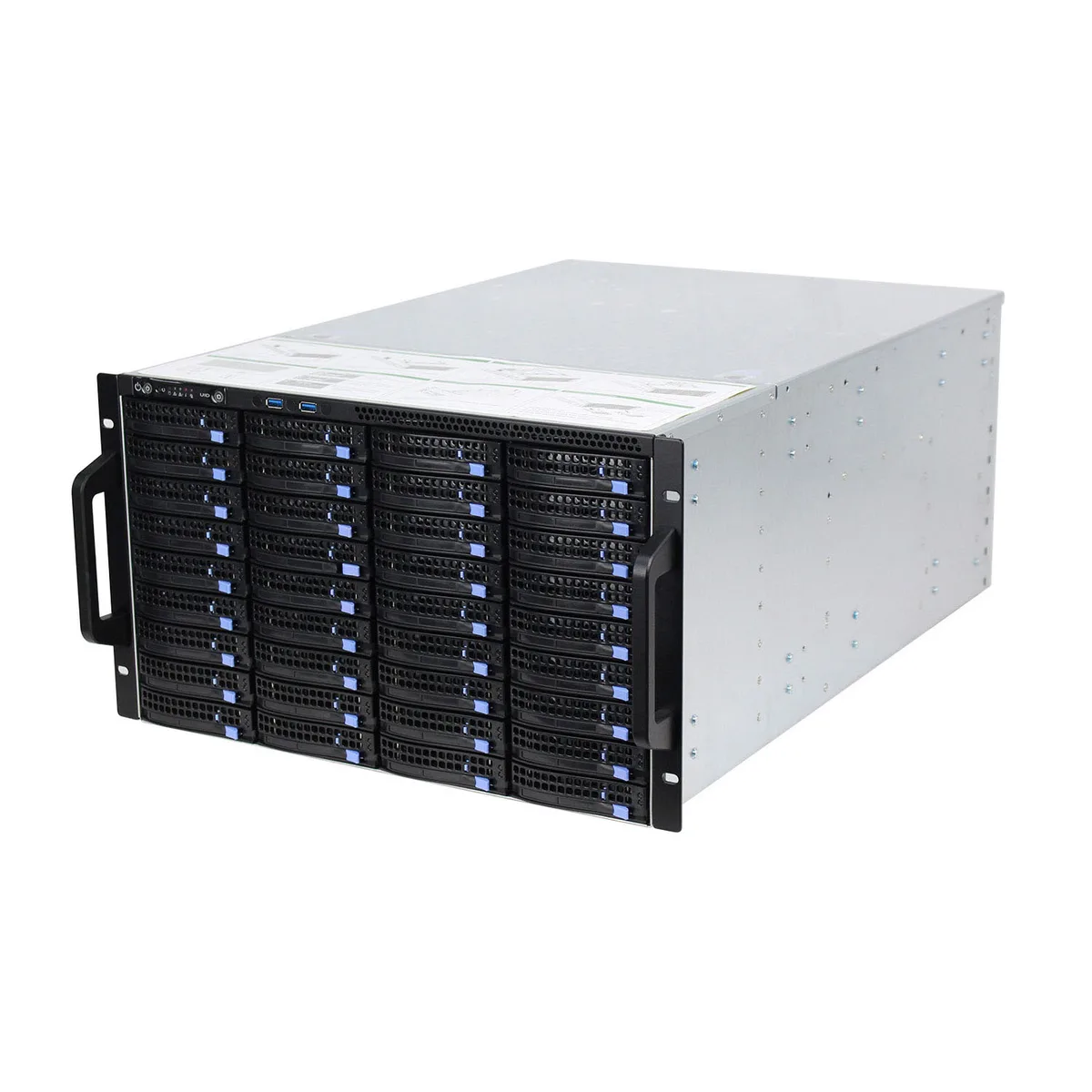 Shenzhen Junxiangcheng Technology Co., Shenzhen Junxiangcheng Technology Co., 6U Rackmount Server Chassis 60-Bay 12Gb/s Backplane — صورة المنتج