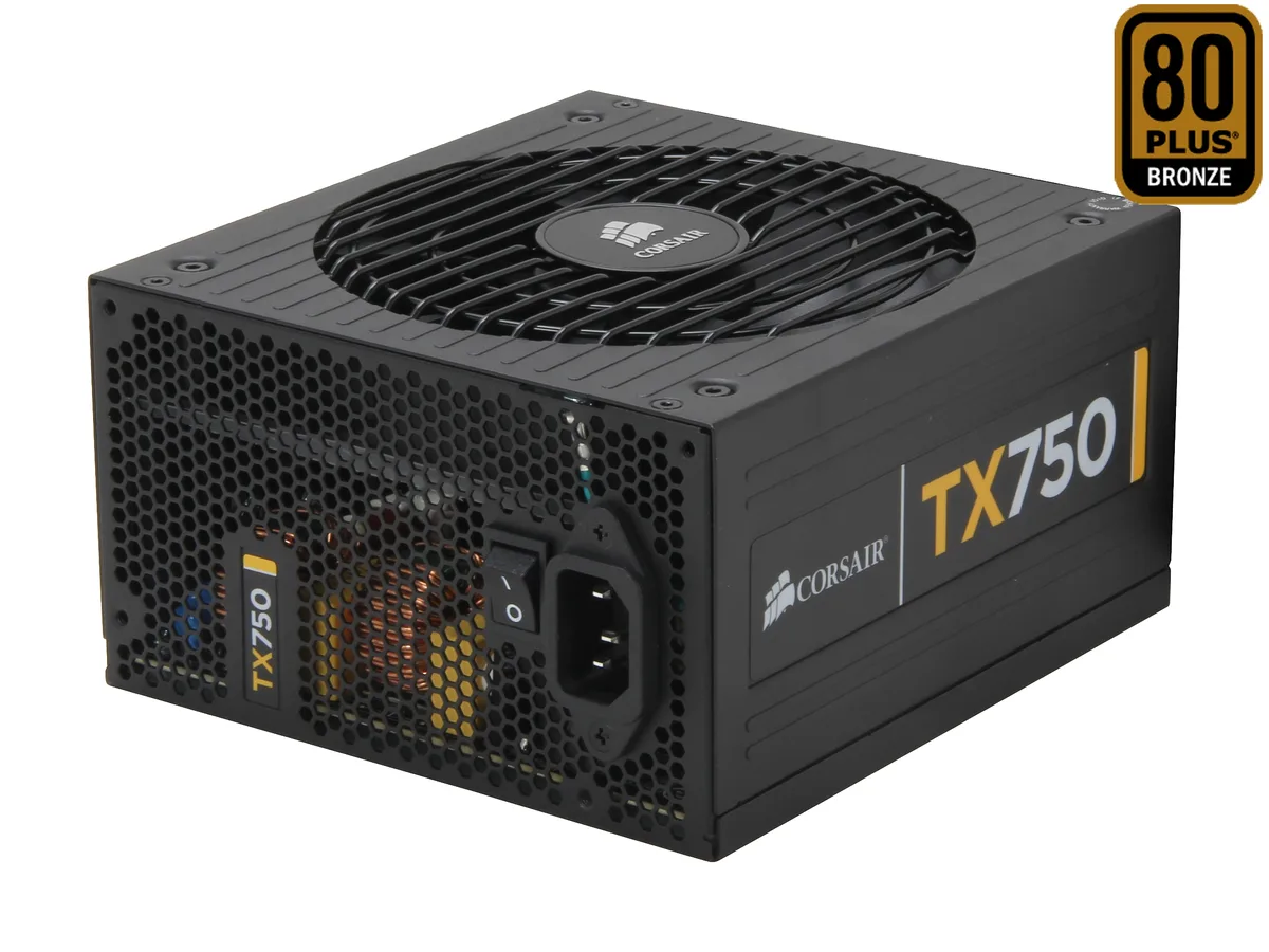 Corsair Corsair CMPSU-750TX 750 W ATX power supply — product photo